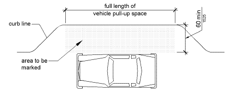 Accessibe Passenger Loading Zone