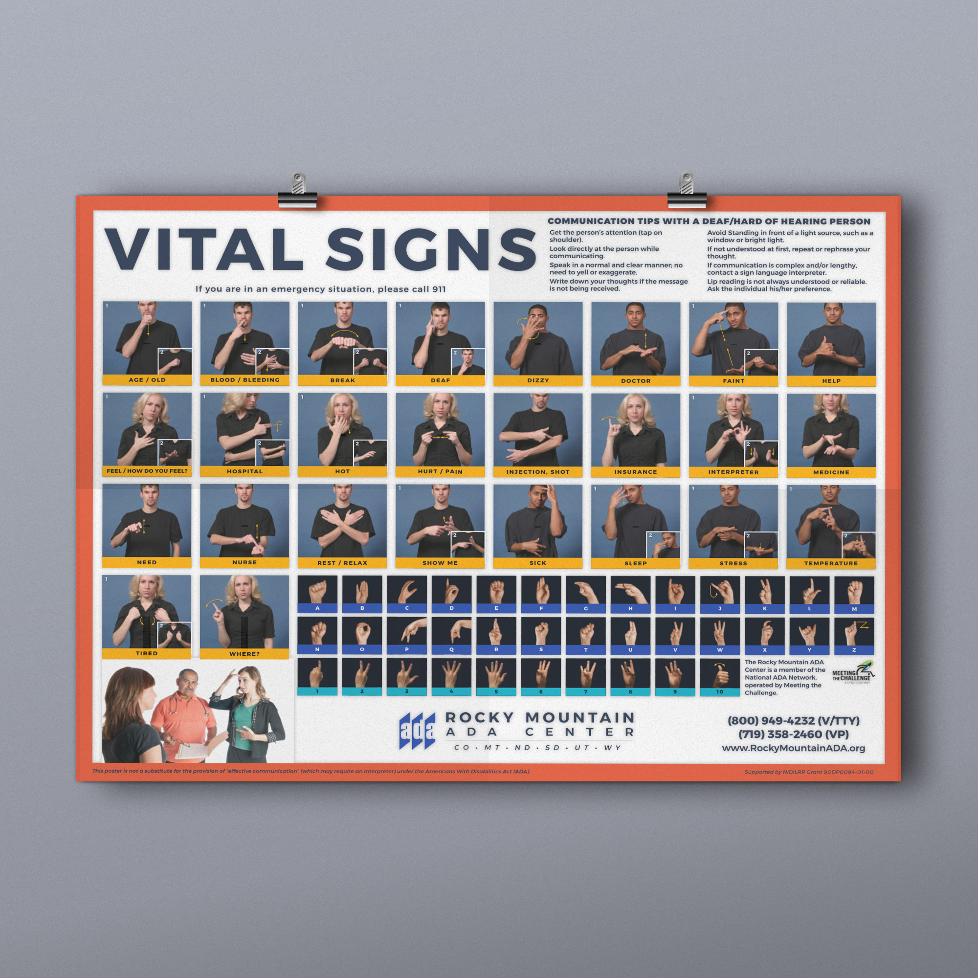 Vital Signs Poster 