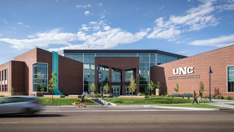 University of Northern Colorado Campus Commons Exterior