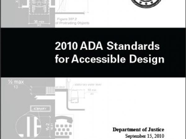 ADA standards document