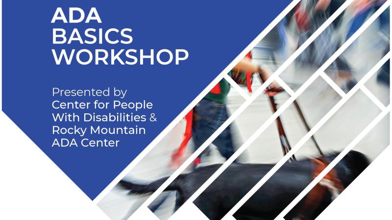 Flier for free ADA Basics workshop