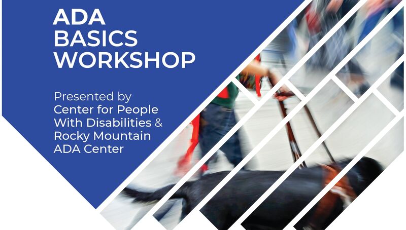 Flier for free ADA Basics workshop