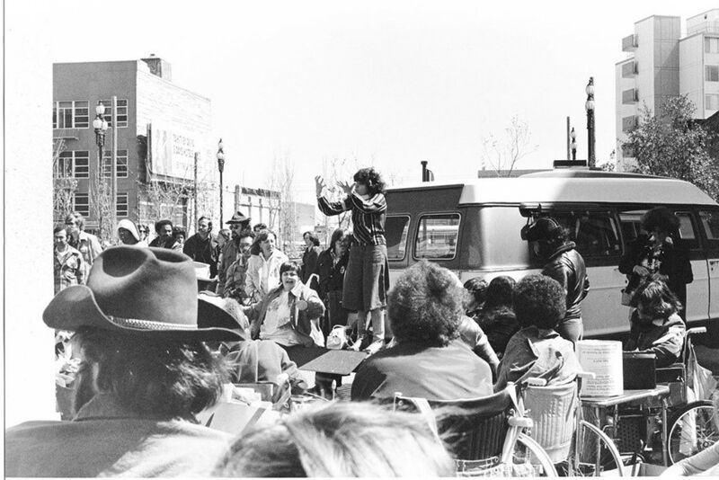 Section 504 sit in protest in 1977