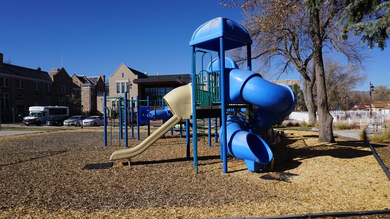 Picture of a playground.