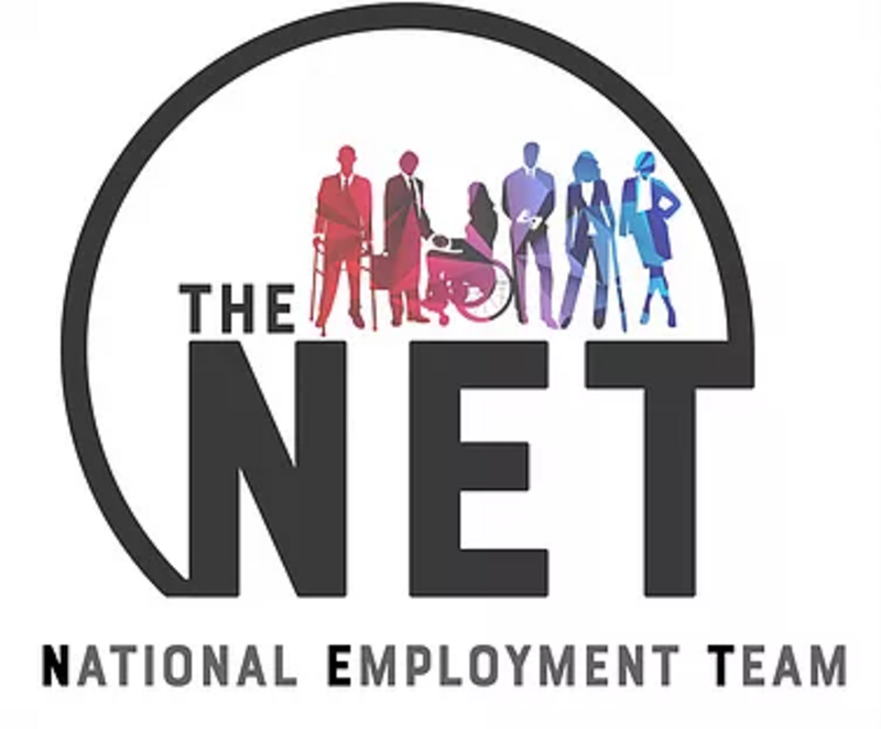 logo for National Employment Team NET