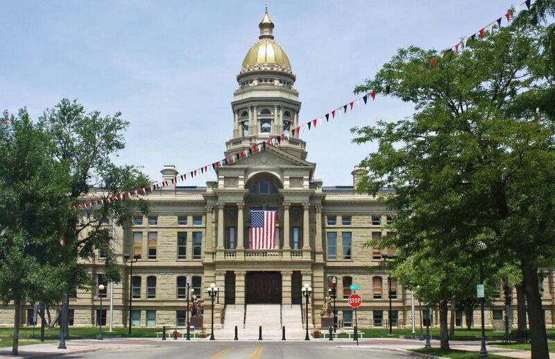 Wyoming State Capital building