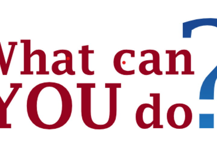 What can YOU do? campaign logo