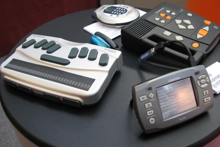 a variety of assistive technology devices