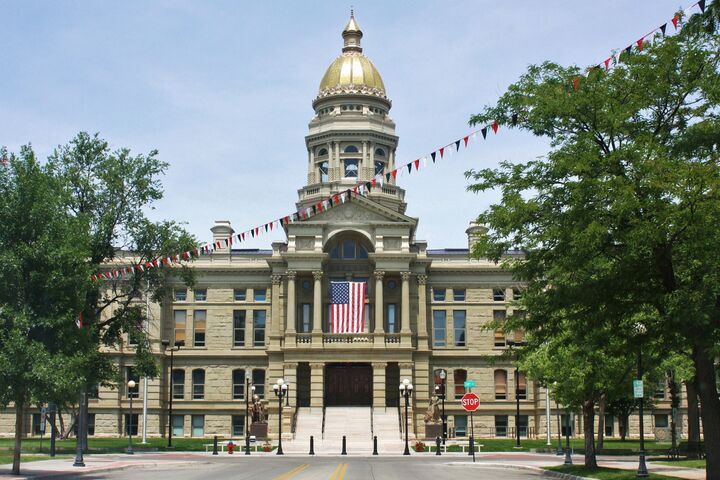 Wyoming State Capital building